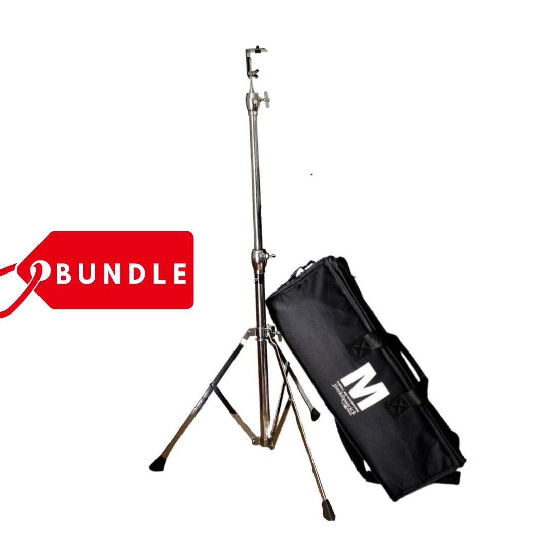 Lightweight Practice Pad Stand & Practice Stand Bag Bundle Jim
